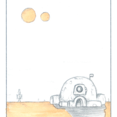 Star wars masterwork sketch card #2