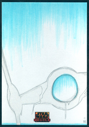 Topps Star Wars Rebels Sketch Card #2