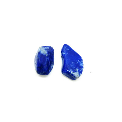 Lapis lazuli earrings crystal mineral studs