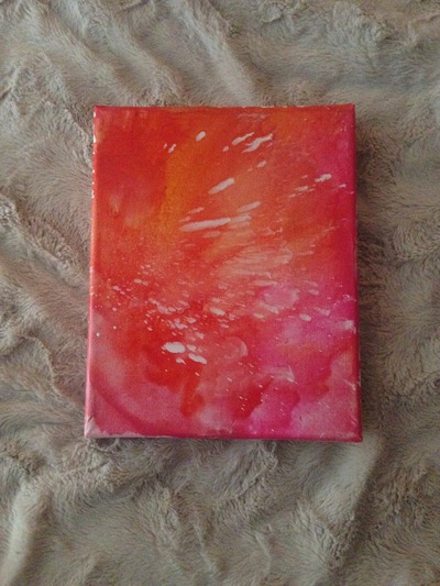Warm Galaxy Canvas