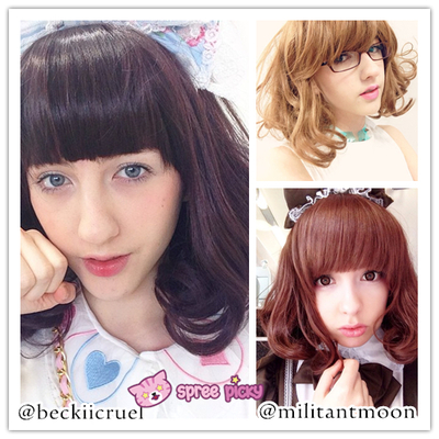 [7 Colors] BoBo Fluffy Air Curly Short Wig SP130137