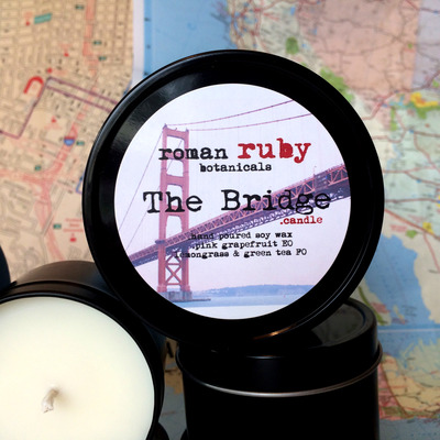 The bridge soy candle 8oz