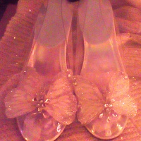 Cinderella's Glass Slippers, Silver Butterfly, Adult size - Thumbnail 3