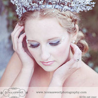 Winter Fairy Snow Queen Tiara-Crown-Winter Wedding-Cosplay - Thumbnail 1