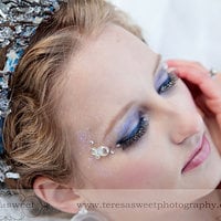 Winter Fairy Snow Queen Tiara-Crown-Winter Wedding-Cosplay - Thumbnail 4