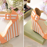 Summer Stripes Wedges - Thumbnail 2