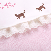 Sailor moon Luna Printed Crew Neck Dress (including collar) - Thumbnail 1