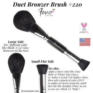Duet bronzer brush 220 - Thumbnail 1