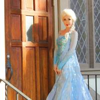 CL28 park version light blue shiny and flow cape - Thumbnail 2