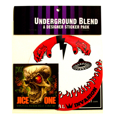 Underground blend - a designer sticker pack - vol 03