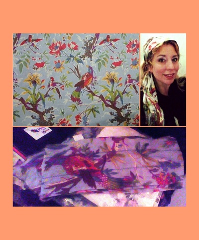 Enchanted Tiki Room headband-hair wrap