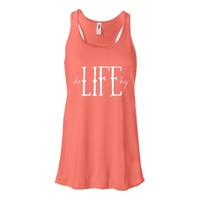 do LIFE big- Women's tank (coral) - Thumbnail 1