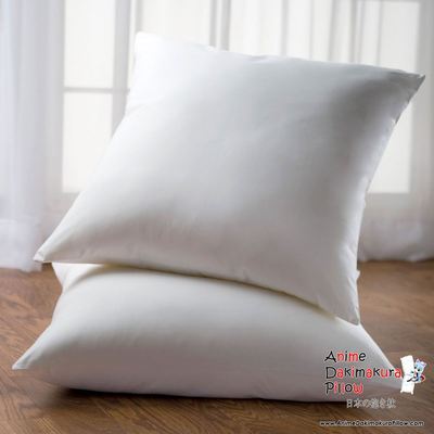 New 40 x 40 cm (15.7 x 15.7 inch) white square dakimakura inner pillow