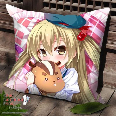 Chifuyu - inou battle wa nichijou sama anime dakimakura square pillow cover spc116