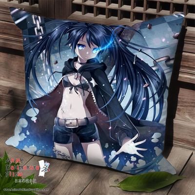 Black Rock Shooter Anime Dakimakura Square Pillow Cover SPC50