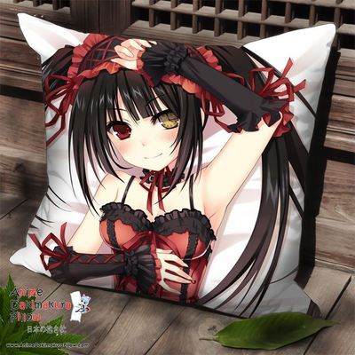 Kurumi Tokisaki - Date a Live Anime Dakimakura Square Pillow Cover SPC36