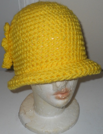 Flower Crochet Baby Beanie Hat 