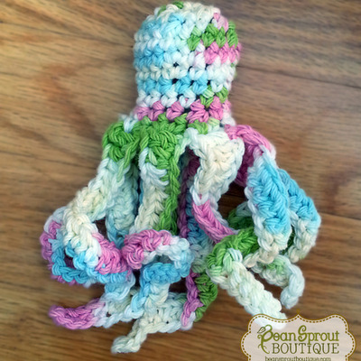 Octopus teething toy