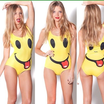 Yellow happy body suit - Thumbnail 3