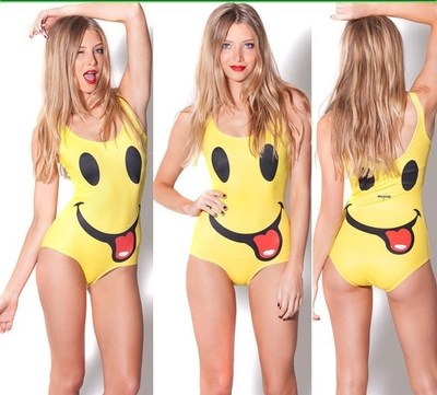Yellow Happy Body Suit