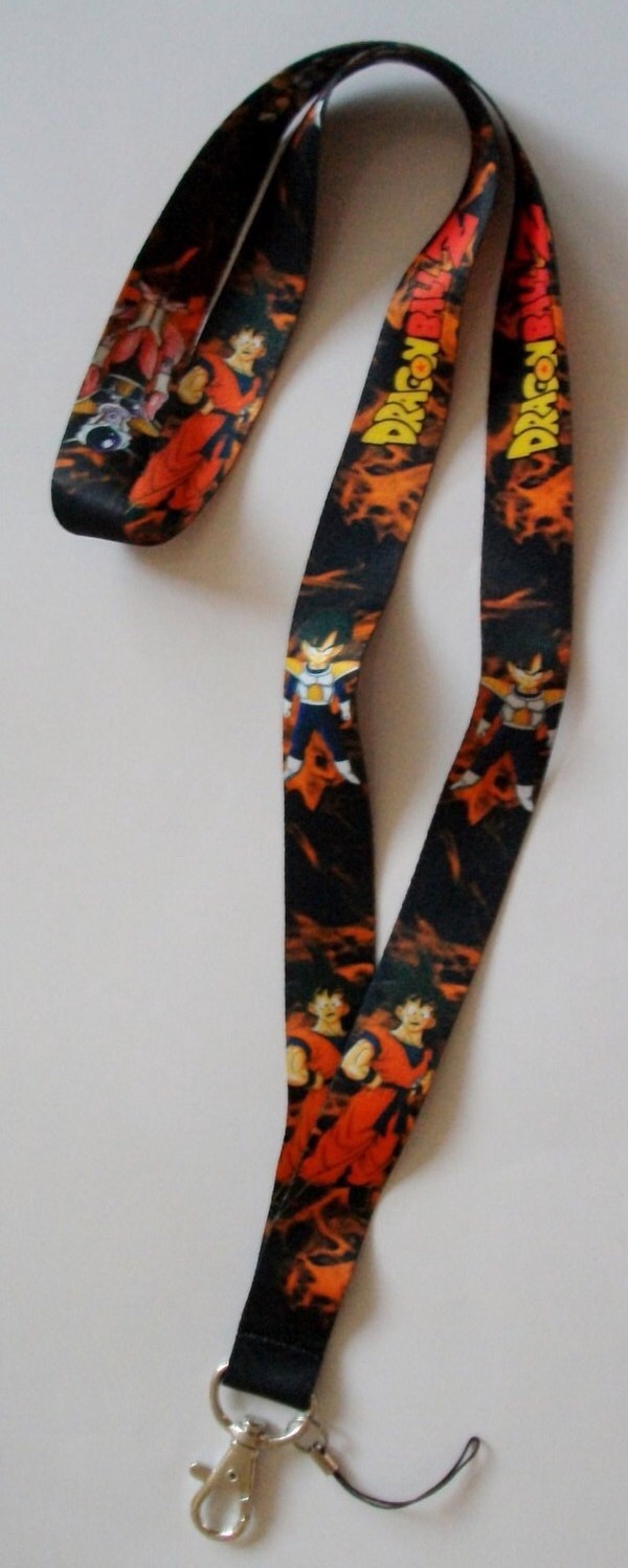 Dragon Ball Z Lanyard Keychain ID Holder