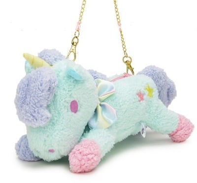 Cute unicorn doll mini chain bag small bag