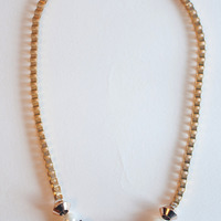 Purple Red Stone Howlite Necklace NL0707 - Thumbnail 4