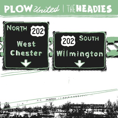 Plow united//the headies "split" 7" ep (w/ digital download)
