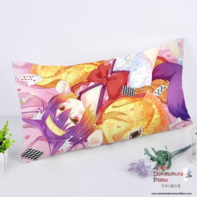 New hatsuse izuna - no game no life anime dakimakura rectangle pillow cover rpc123