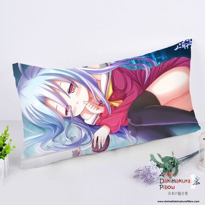 New Shiro - No Game No Life Anime Dakimakura Rectangle Pillow Cover RPC121