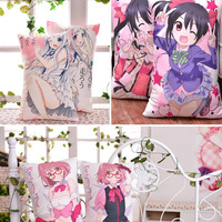 New Minami Kotori - Love Live Anime Dakimakura Rectangle Pillow Cover RPC75 - Thumbnail 4