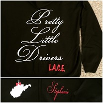 Pretty Little Drivers Zip Up Sweatshirt