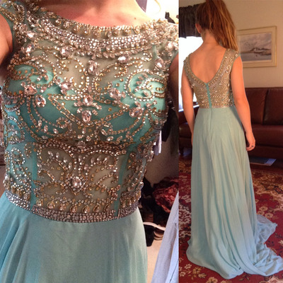 blue prom dress, long prom dress, 2018 prom dress, popular prom dress, pretty prom dress, BD14349