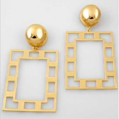 Luxe cube earrings - Thumbnail 4