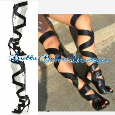 *Trinity* thigh high sandals