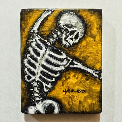 Marisol McKee Art - "Calaveras no. 52" 