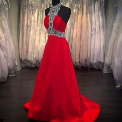 Red prom dresses, tiffany prom dress, long prom dress, prom dress 2015, cheap prom dress, 15032306