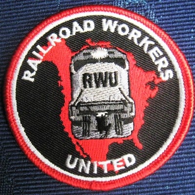 Rwu embroidered patch