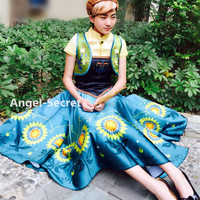 J959 Anna costume frozen fever full set - Thumbnail 4