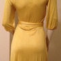 Vintage DVF Yellow Dress-2
