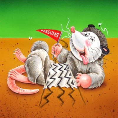 Mascot - roadkill phil  final art - garbage pail kids 2015 series 1 - Thumbnail 5