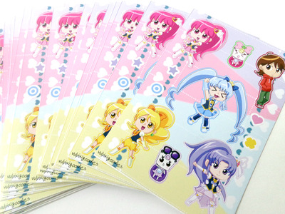 HappinessCharge PreCure sticker sheet
