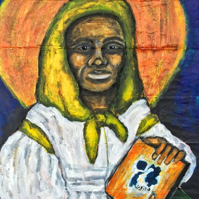 Marisol mckee art - "saint dymphna"  - Thumbnail 5