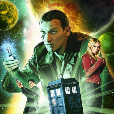 Doctor who 9th doctor #2 artist print