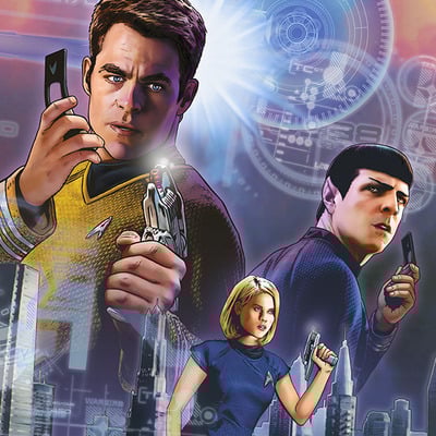 Star trek ongoing #43 artist print