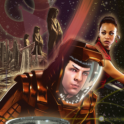 Star trek ongoing #45 artist print