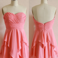 Chiffon Prom Dress, A-Line Prom Dress, Sweetheart Prom Dress, Short Homecoming Dress,15032608 - Thumbnail 1