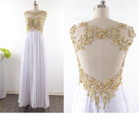 A-Line Prom Dress, Chiffon Prom Dress,Long Prom Dress, Elegant Prom Dress,15032614 - Thumbnail 1