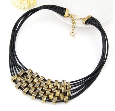 Stranded Leather Necklace