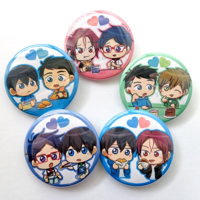 Free! ♥ food pair pins - Thumbnail 4